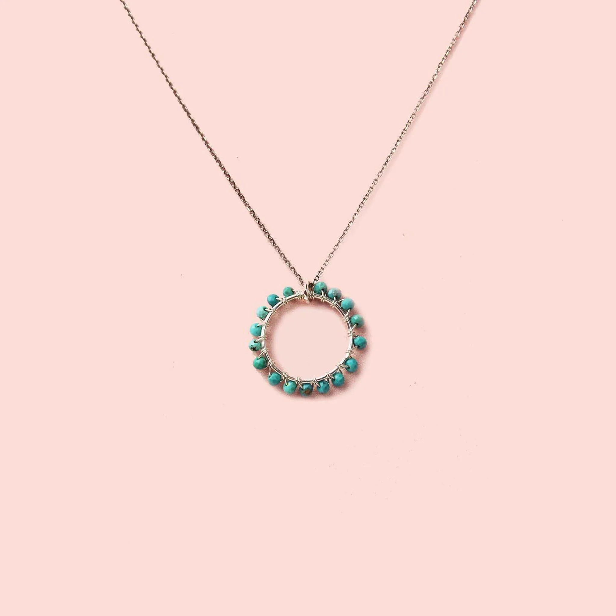 Turquoise Around Circle