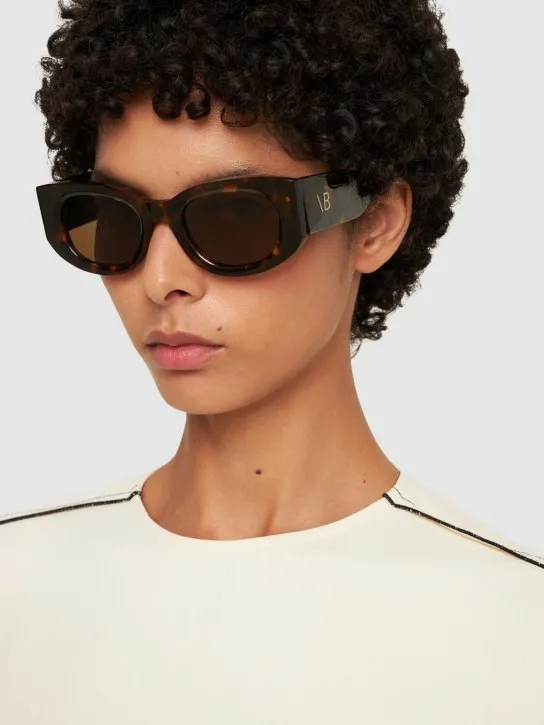 Victoria Beckham   VB Monogram acetate sunglasses 