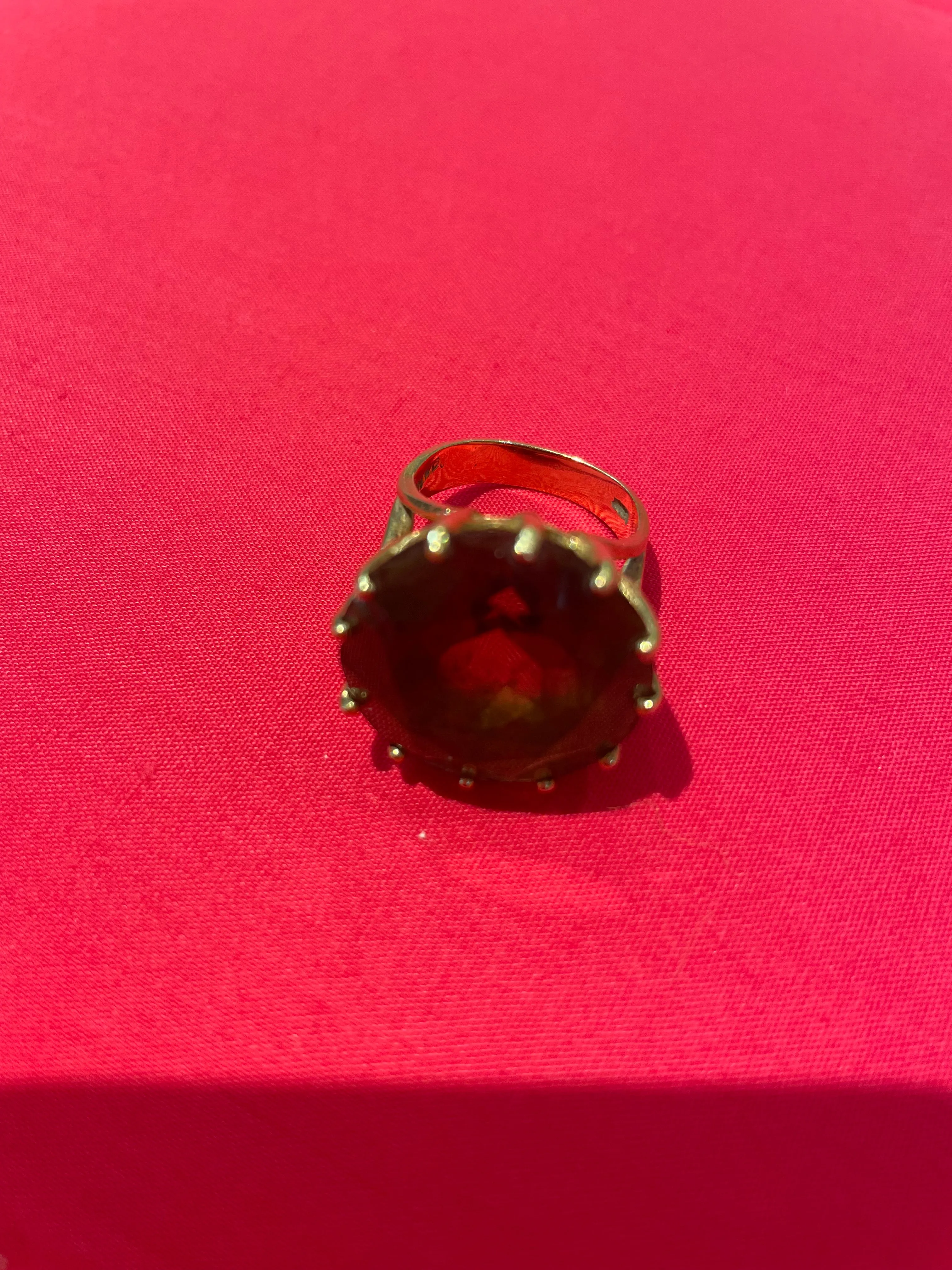 Vintage Smoky Topaz Ring