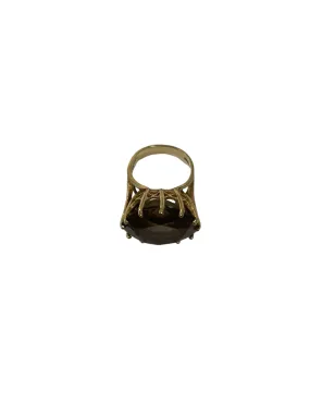 Vintage Smoky Topaz Ring