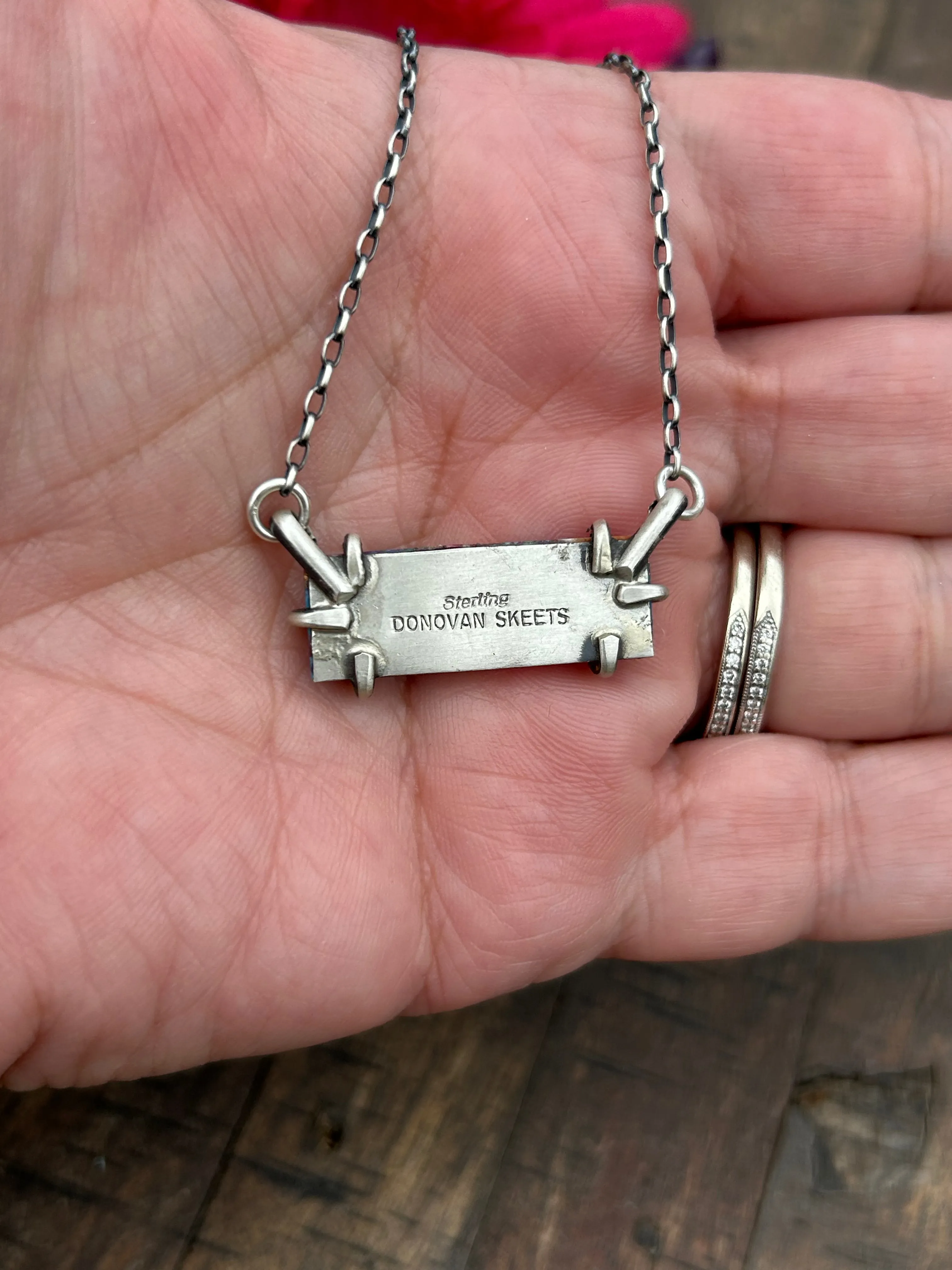 Waterproof Kingman Bar Necklace #37