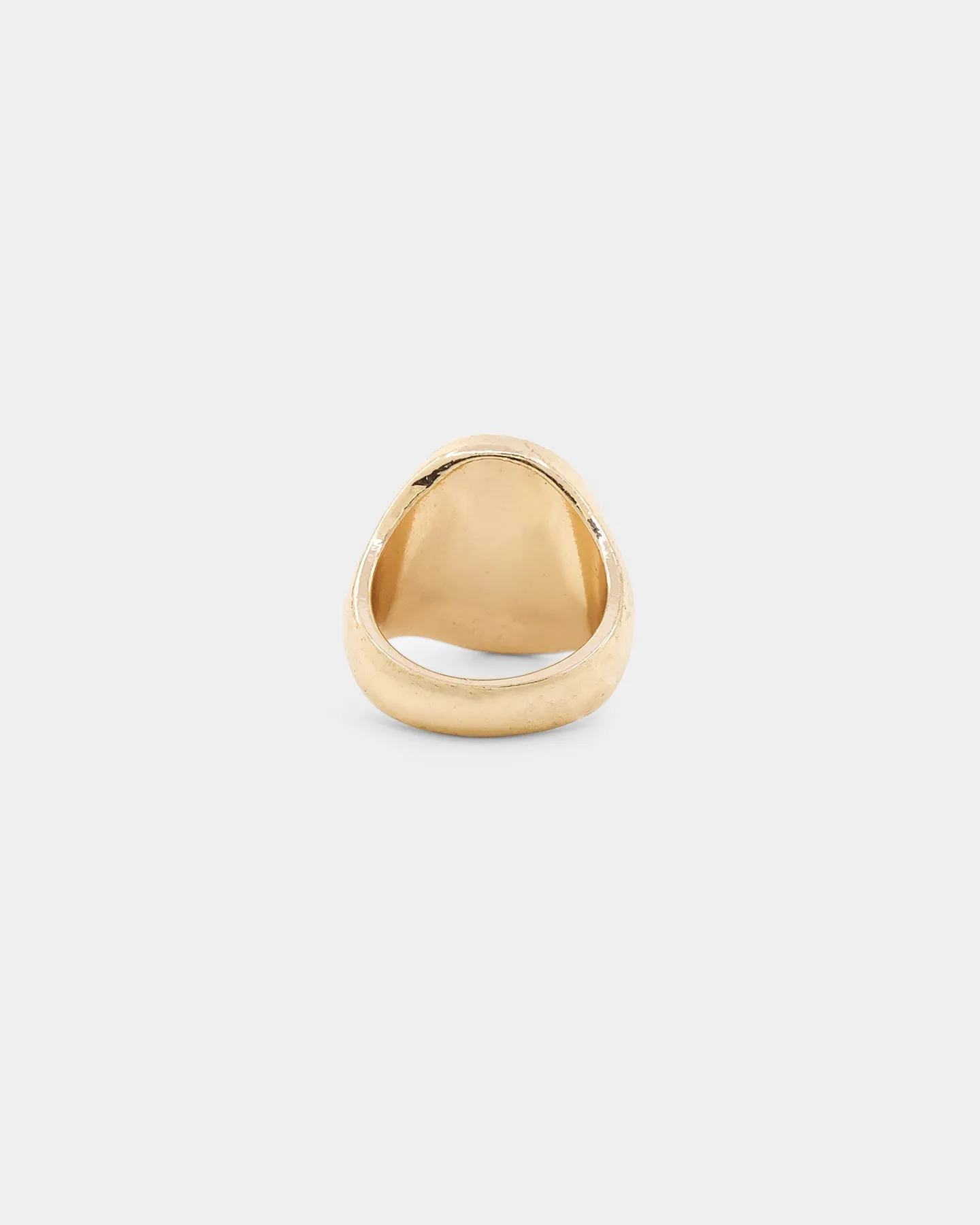 Wild For The Weekend Flame Signet Ring (Medium) Gold