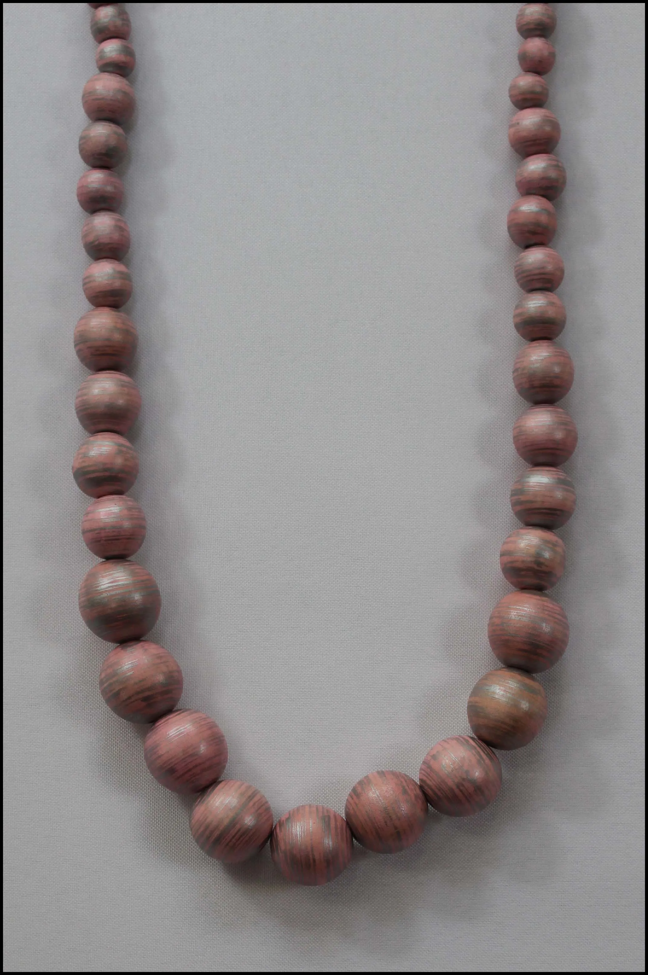 Wood Bead Necklace